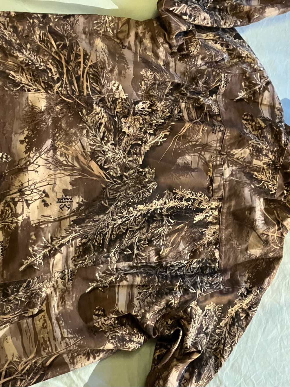 Womens Habit Buck Hollow rainproof jacket from Real Tree 2XL - Picture 6 of 10